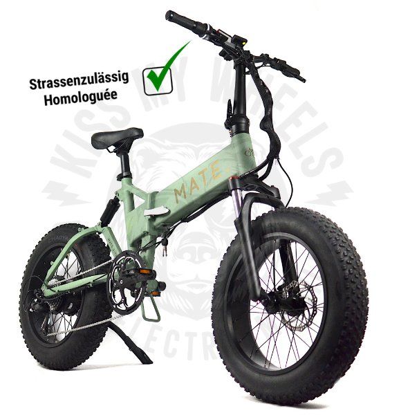 V lo lectrique fat bike MATE X pliable grosse batterie