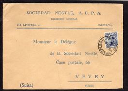R2437  /  Société NESTLE avec cachet en cire au dos