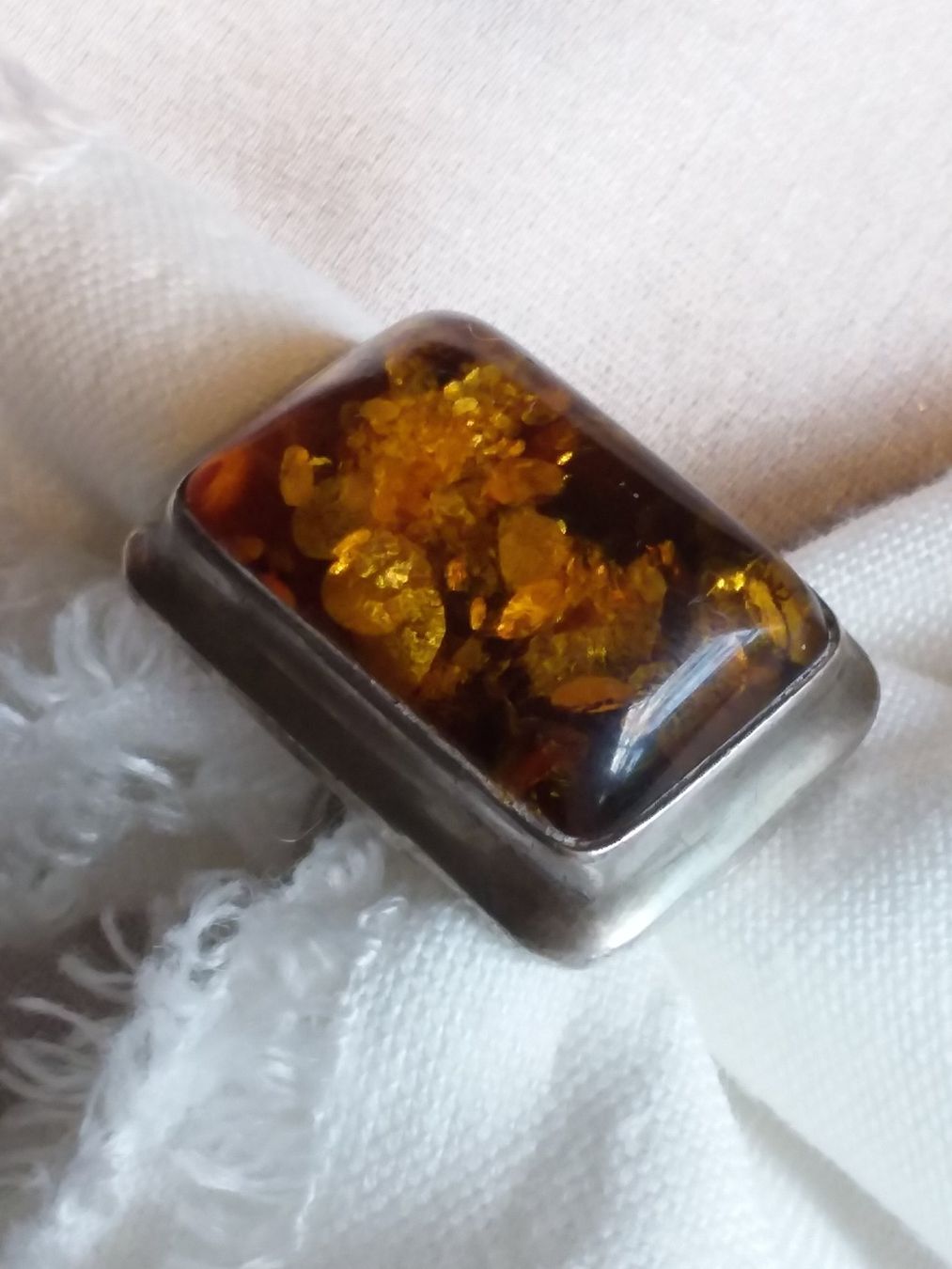 Anelli: Vintage Bernstein Sterling Silber Ring, Grösse 53 – Usato da Zürich venduto da gutsan 8