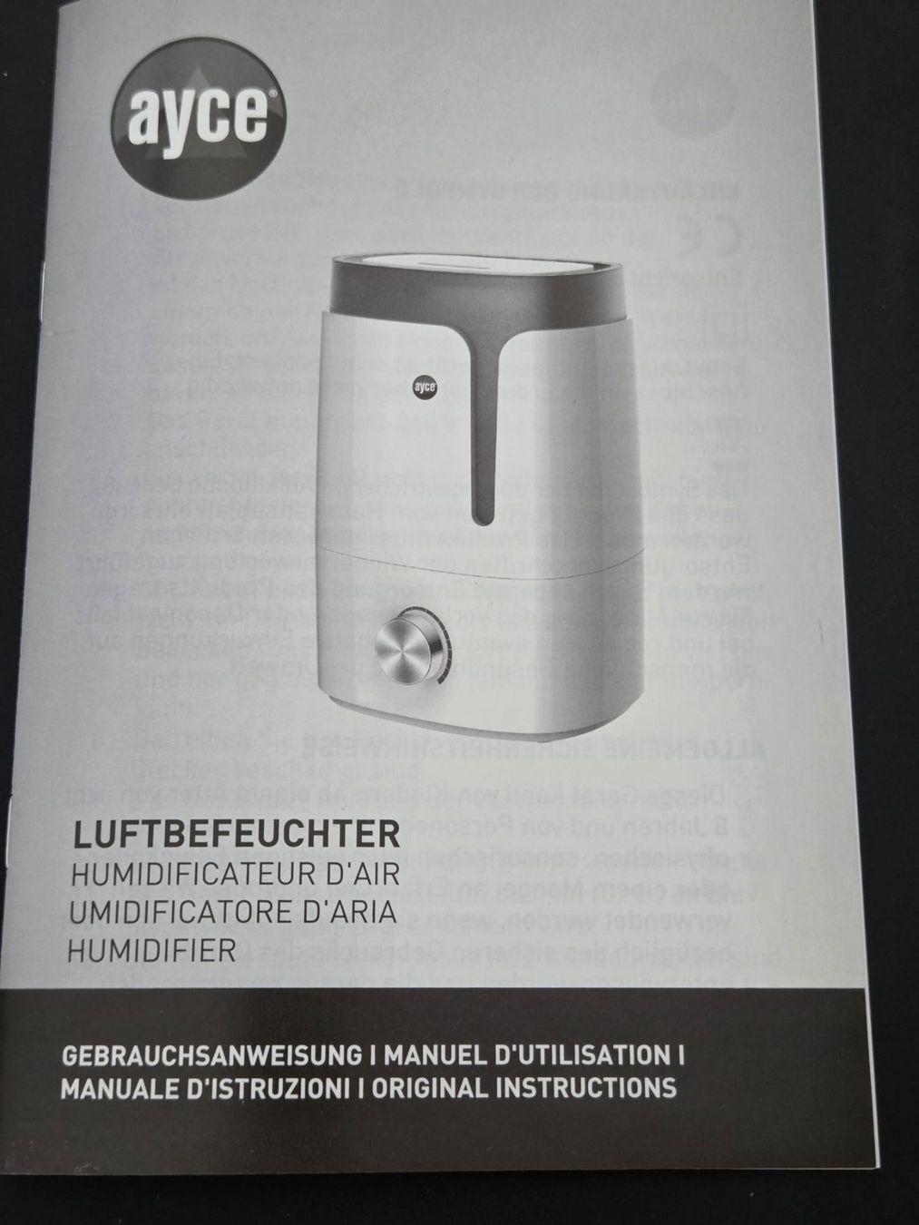 Luftbefeuchter: Humidificateur "Ayce" SH201 – Gebraucht aus Begnins von IlikeHiPhi 2