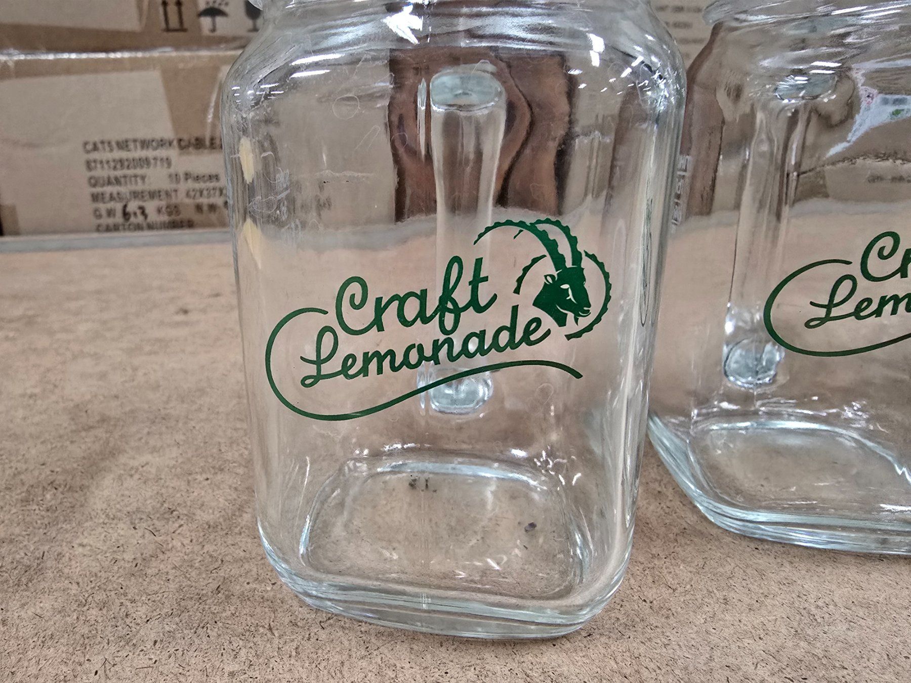 Bicchieri: 6x Craft Lemonade Trinkgläser ohne Deckel  ab 1.- – Usato da KRINAU venduto da Mio_Liqstyle 3
