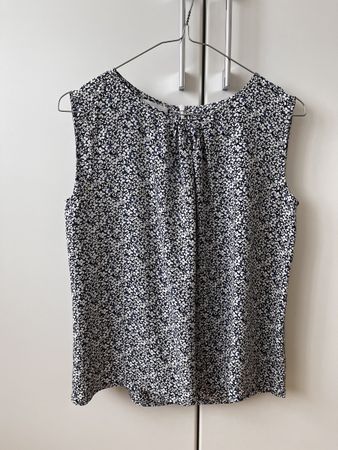 Cinque, Blusentop mit Blumenprint, Gr. S