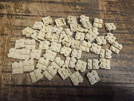 lego 99206 ou 4304 lot de 50 pièces Tan Plate,