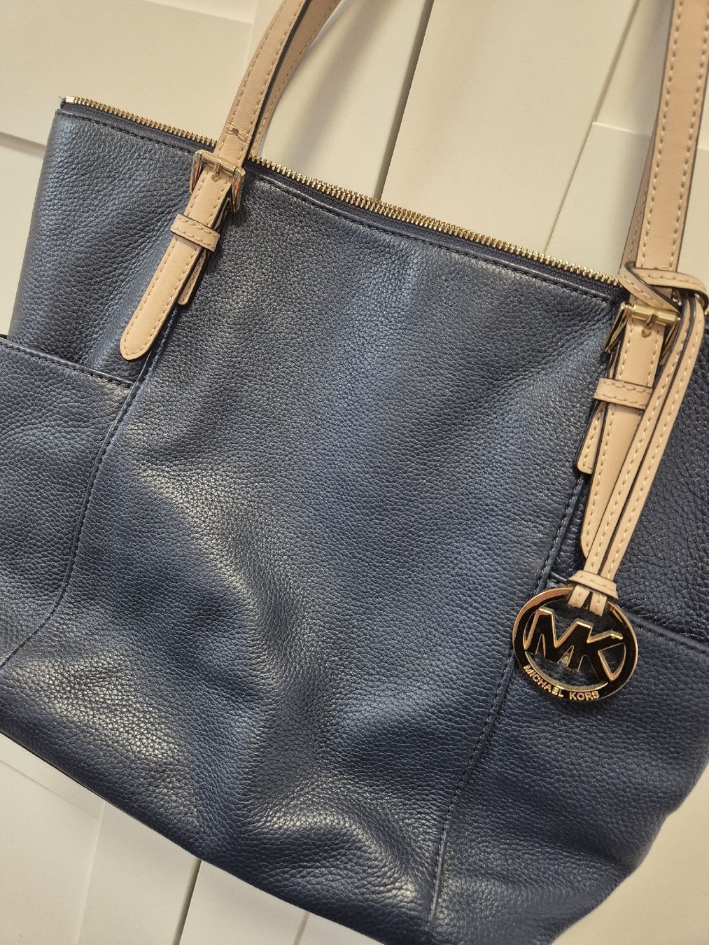 Michael Kors Borse da donna: Michael Kors Shopper Handtasche marineblau – Nuovo (secondo la descrizione) da Basel venduto da Lemonn 1