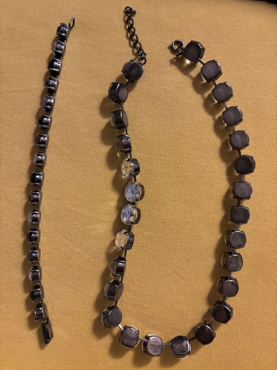 Catenine: Vintage Halskette und Armband – Usato da Zürich venduto da gucks 2