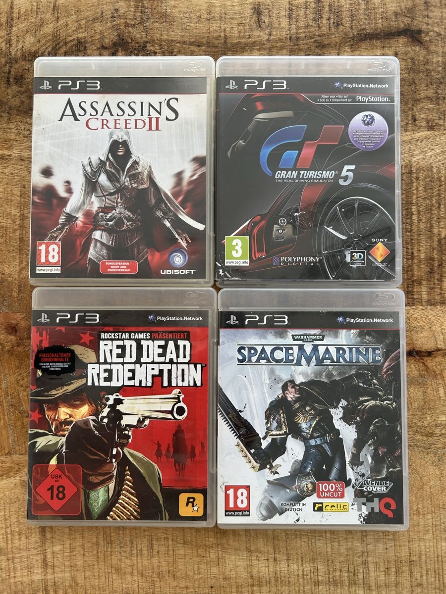 Sony Giochi: 4 PS3 Spiele; Red Dead Redemption; usw. top! – Usato da Fällanden venduto da Ed-Thomi 1