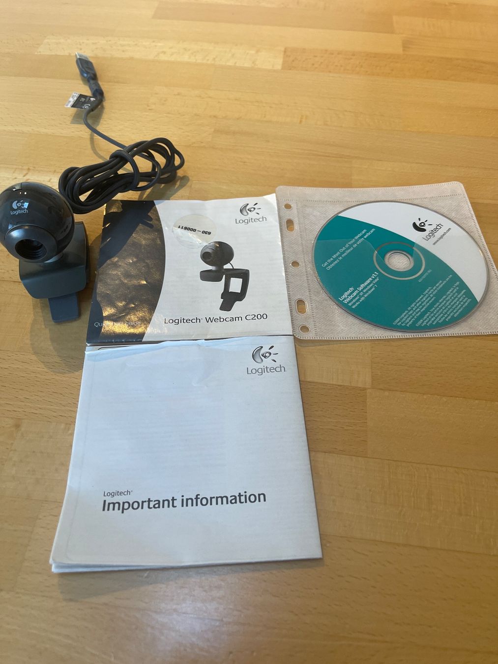 Logitech Webcams: Logitech Webcam C200 – Gebraucht aus Matzingen von carola71