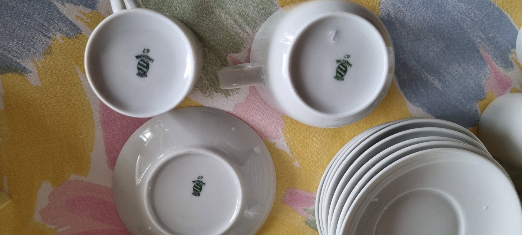 Set di piatti: Porzellan-Espresso-Set – Usato da Derendingen venduto da Rider3 1