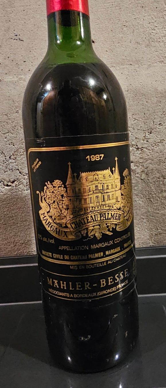 Palmer Vino: Château Palmer Margaux 1987 – Nuovo (secondo la descrizione) da Marin-Epagnier venduto da Jek2074 1
