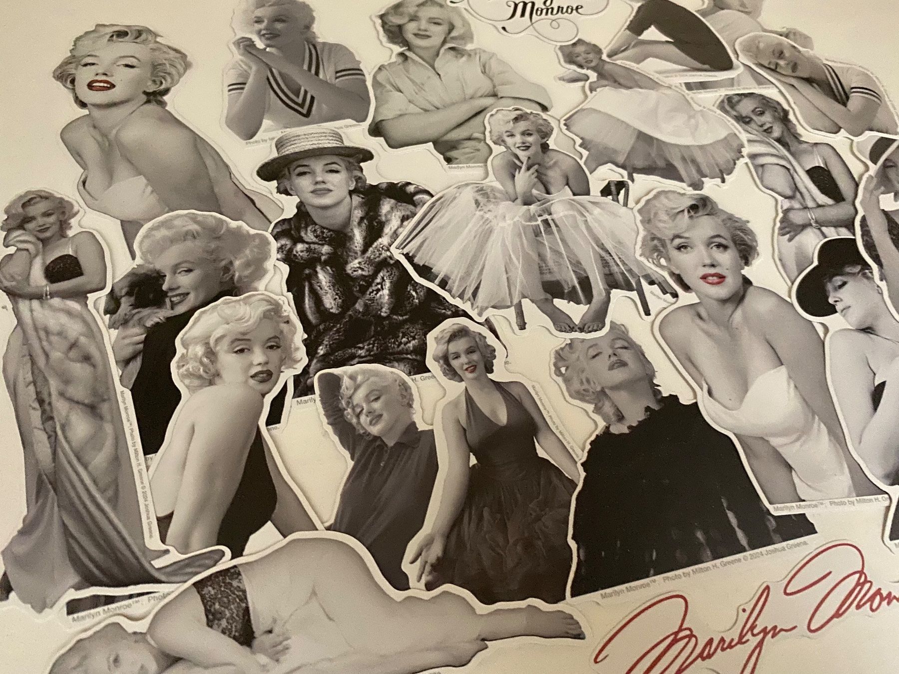 Sticker: 23 Stickers : Marilyn Monroe – Nuovo (secondo la descrizione) da Collombey venduto da Cards07 1
