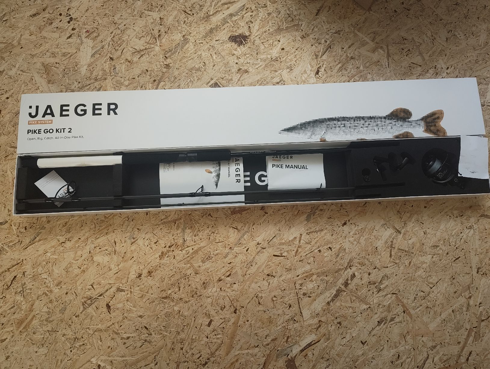 Cannes à pêche: Jaeger Pike Go KIT neu&ungefischt – Neuf (Voir description) à Recherswil par ced_mxz5