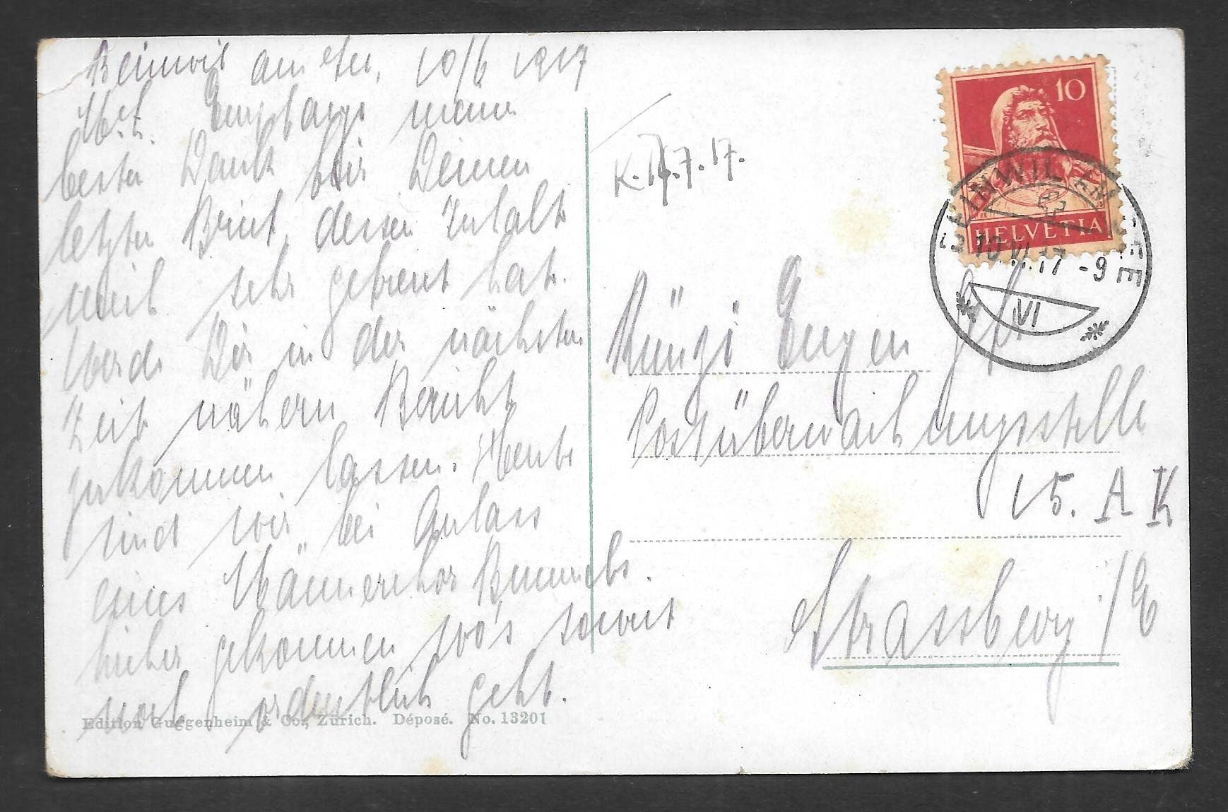 Cartoline postali: Wohlen Teilansicht – Usato da Olten venduto da clotaldi 1