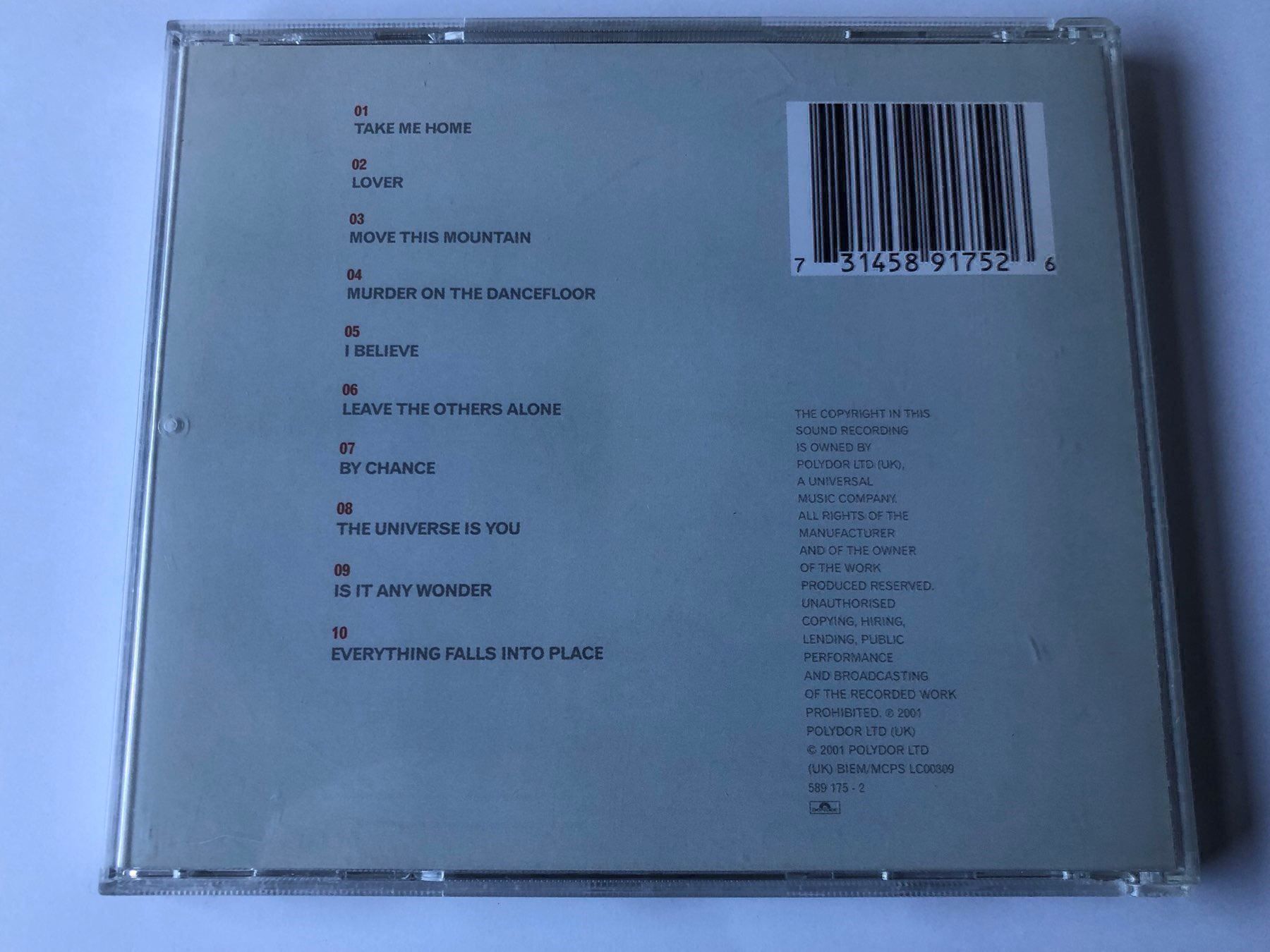 CDs: Sophie Ellis Bextor - Read My Lips – D'occasion à Oberried Brienz par Chyara 1