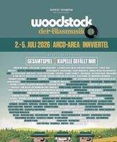 2 Festivalpässe Woodstock der Blasmusik 2026 Comfort Planama