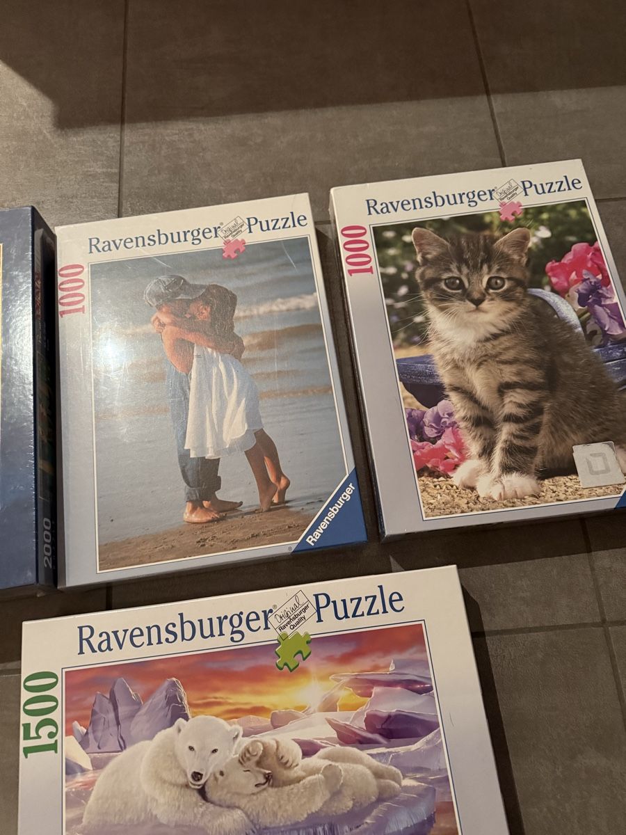 Ravensburger Puzzle: 4 x Puzzle 1Heye und 3 Ravensburger – Nuovo e nell'imballaggio originale da Claro venduto da KarinS84 1