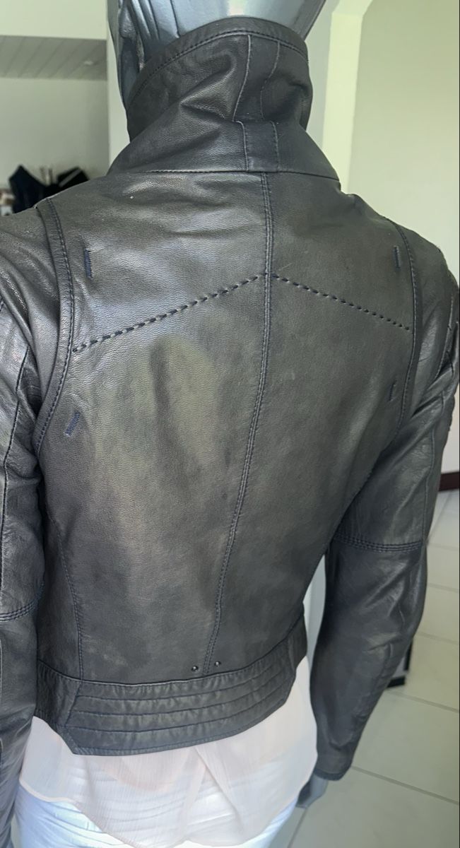 G-Star Jacken: G-STAR LEDERJACKE GR. M neuwertig – Neu (gemäss Beschreibung) aus Unteraegeri von MH203 7