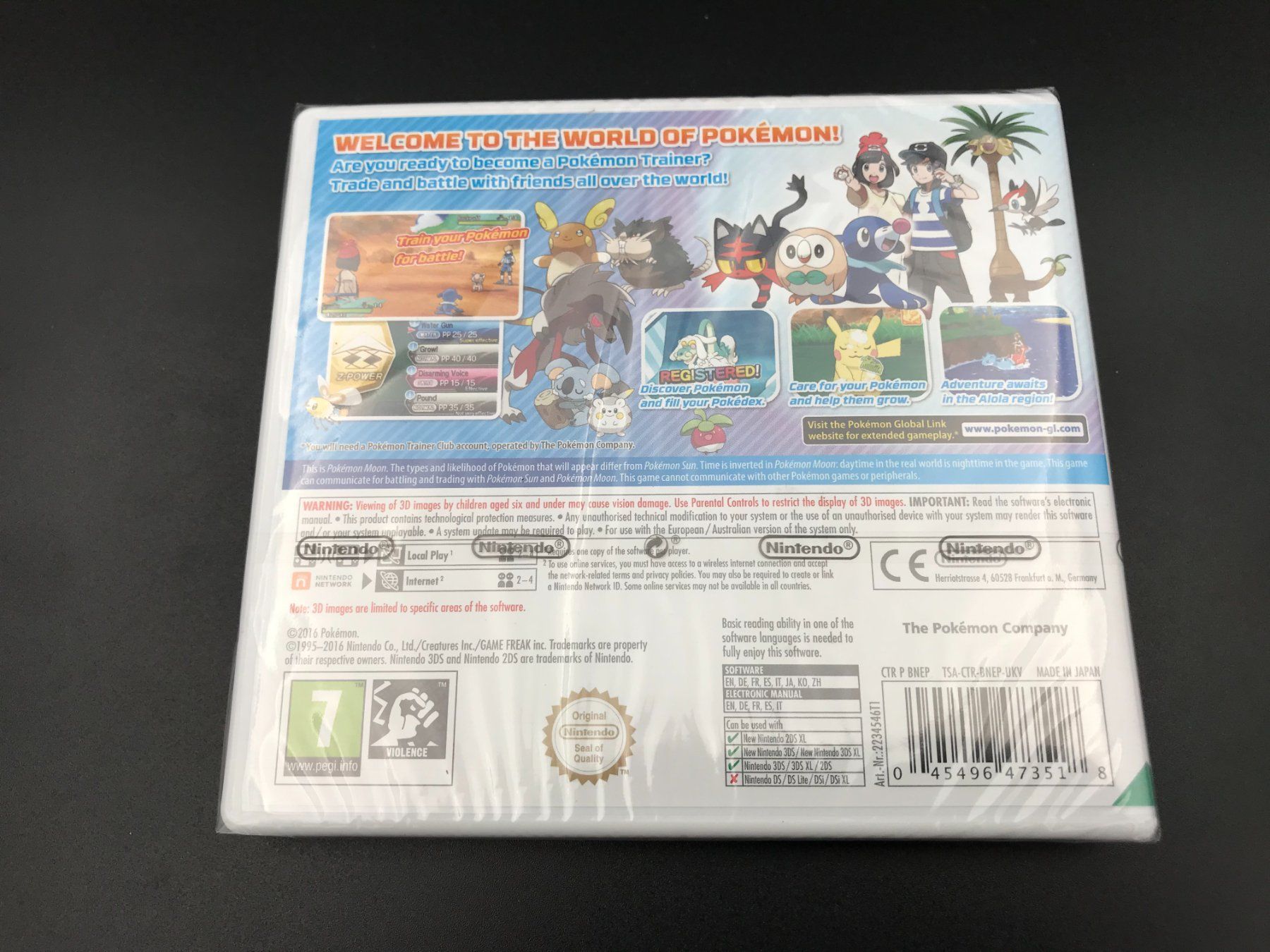 Pokémon Spiele: Pokemon Moon Nintendo 3DS Sealed EN – Neu und originalverpackt aus Hagendorn von Pokecollectorch 6