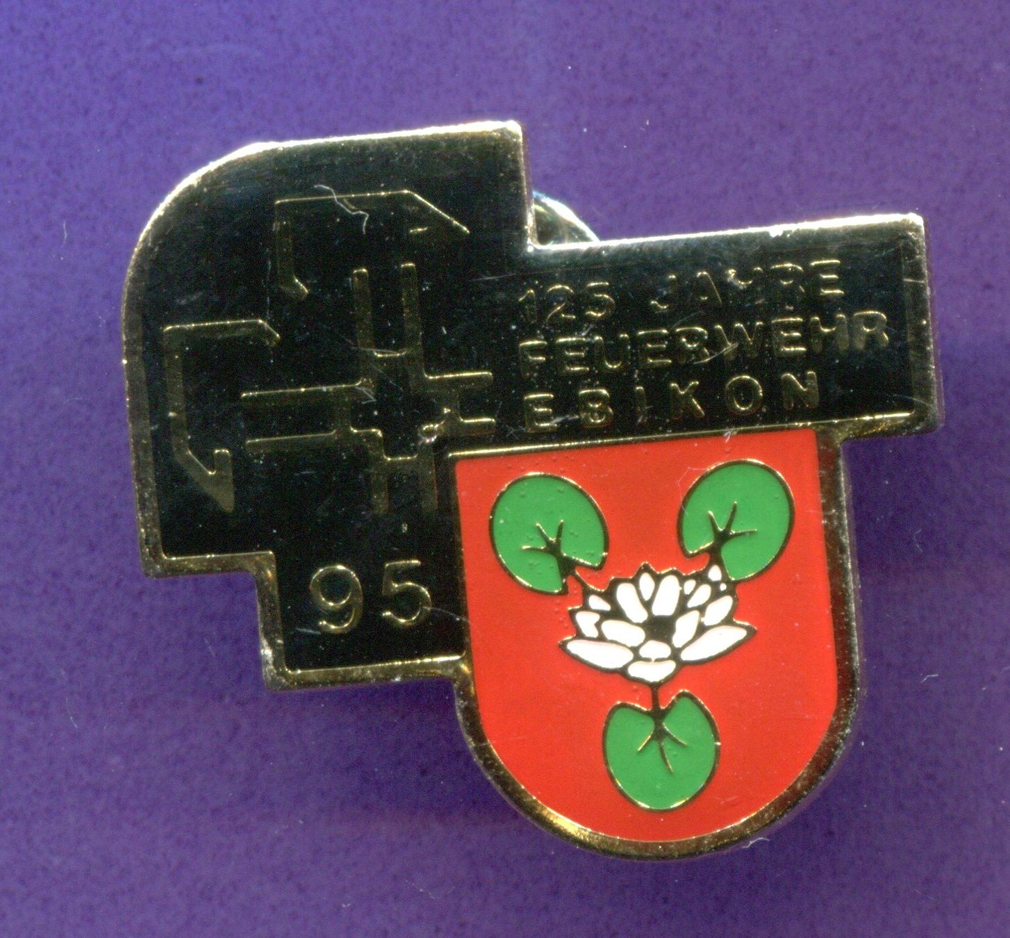 Placchette & Badge: Feuerwehr  EBIKON – Usato da Winterthur venduto da Sammleroase