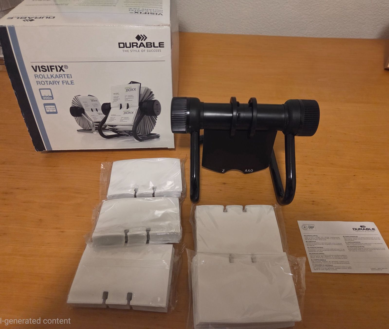 Classeurs: Wie neu - Durable Rollkartei VISIFIX FLIP – Neuf (Voir description) à Bäriswil BE par dbushkalov