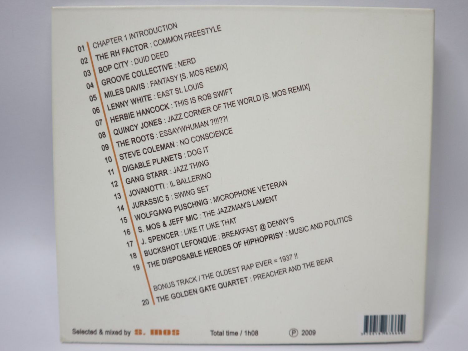 CD: CD Hip-Hop & Jazz, mixtape Chapter 1 – Usato da Eschenbach SG venduto da Astalavista 1