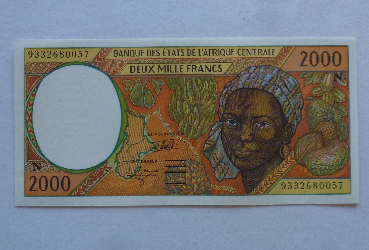 Banconote: Äquatorialguinea, 2000.- Francs o. Jahr – Nuovo (secondo la descrizione) da Walkringen venduto da Casablanca777