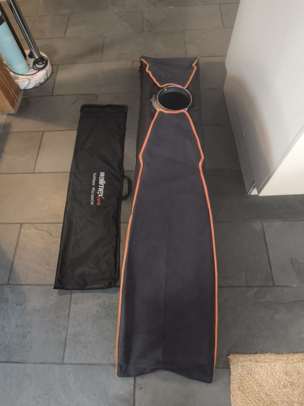 Walimex Flash: 2x Walimex Pro Softbox 40x180 – Usato da Scuol venduto da Pisoc2019 2