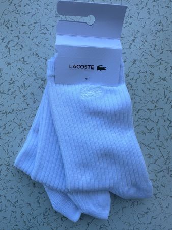 Lacoste Socks Pack of 3 Unisex 36-40 / NEW Unworn