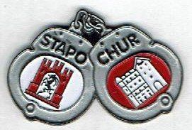 Plaquettes & Badges: STAPO Chur Handschellen – D'occasion à Hinterkappelen par Schampus