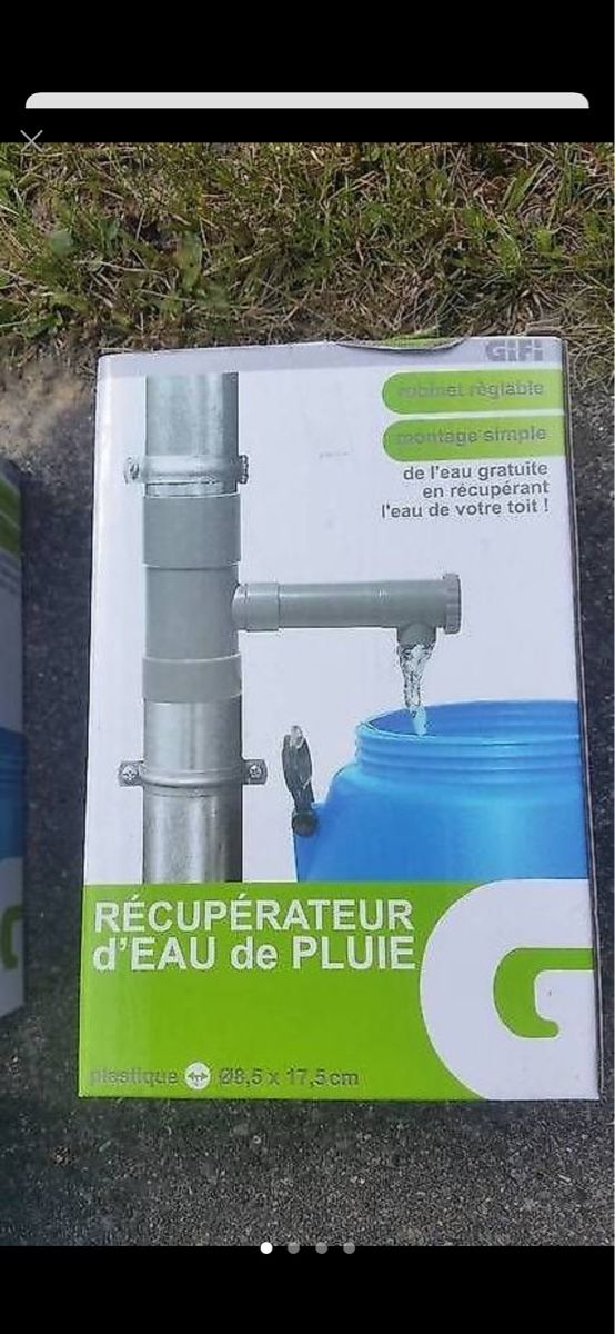 Ombrelli: Regenwasser-Auffangsystem Ø 8,5 cm NEU – Nuovo (secondo la descrizione) da Meisterschwanden venduto da moritz378