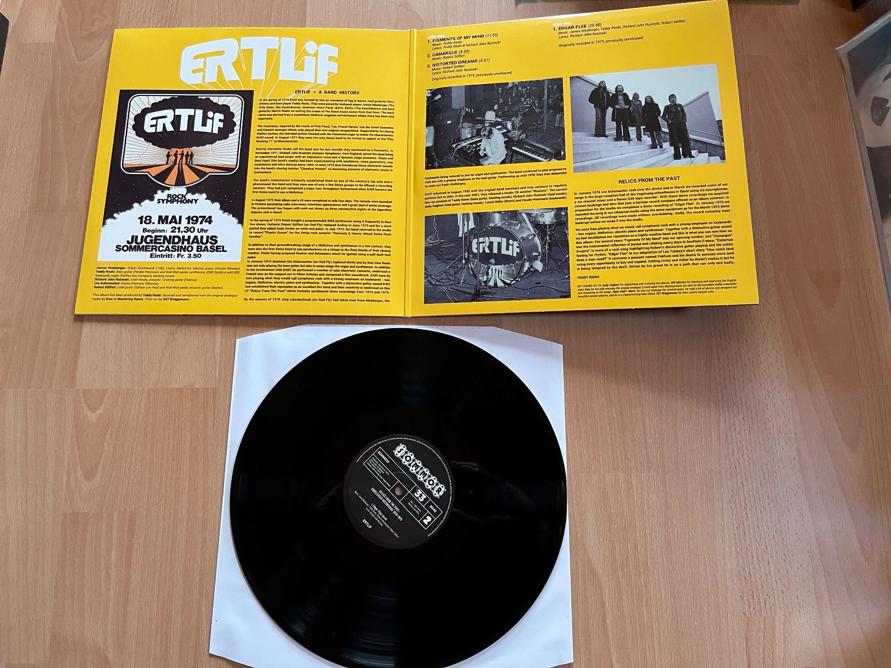 Dischi in vinile: Ertlif - Relics from the Past – Usato da Giebenach venduto da Wurlitzer70 1