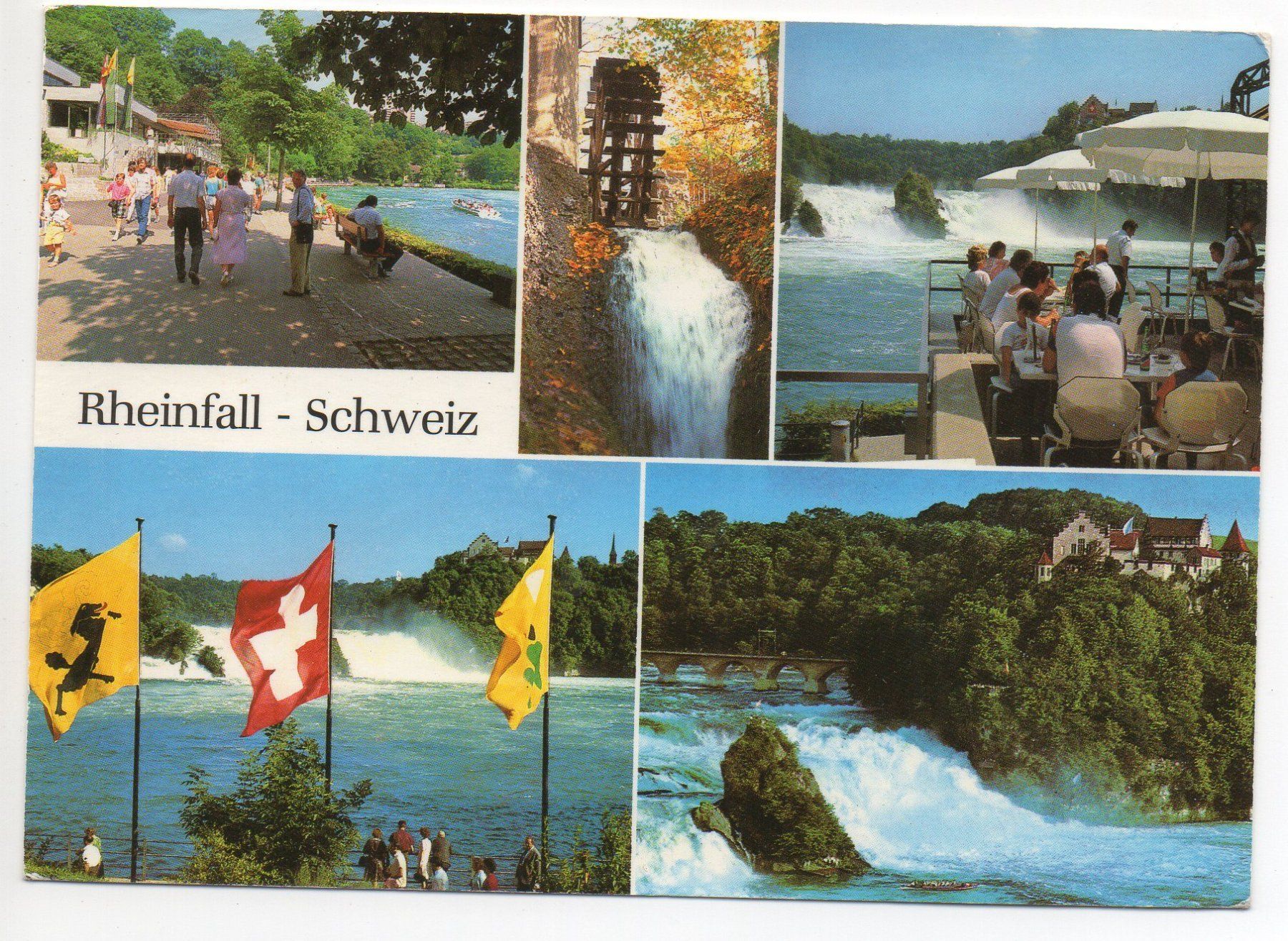 Cartoline postali: NEUHAUSEN Rheinfall – Usato da Jona venduto da philajona