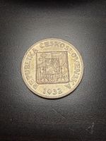 Münze Tschechoslowakei 10 Kr. 1932