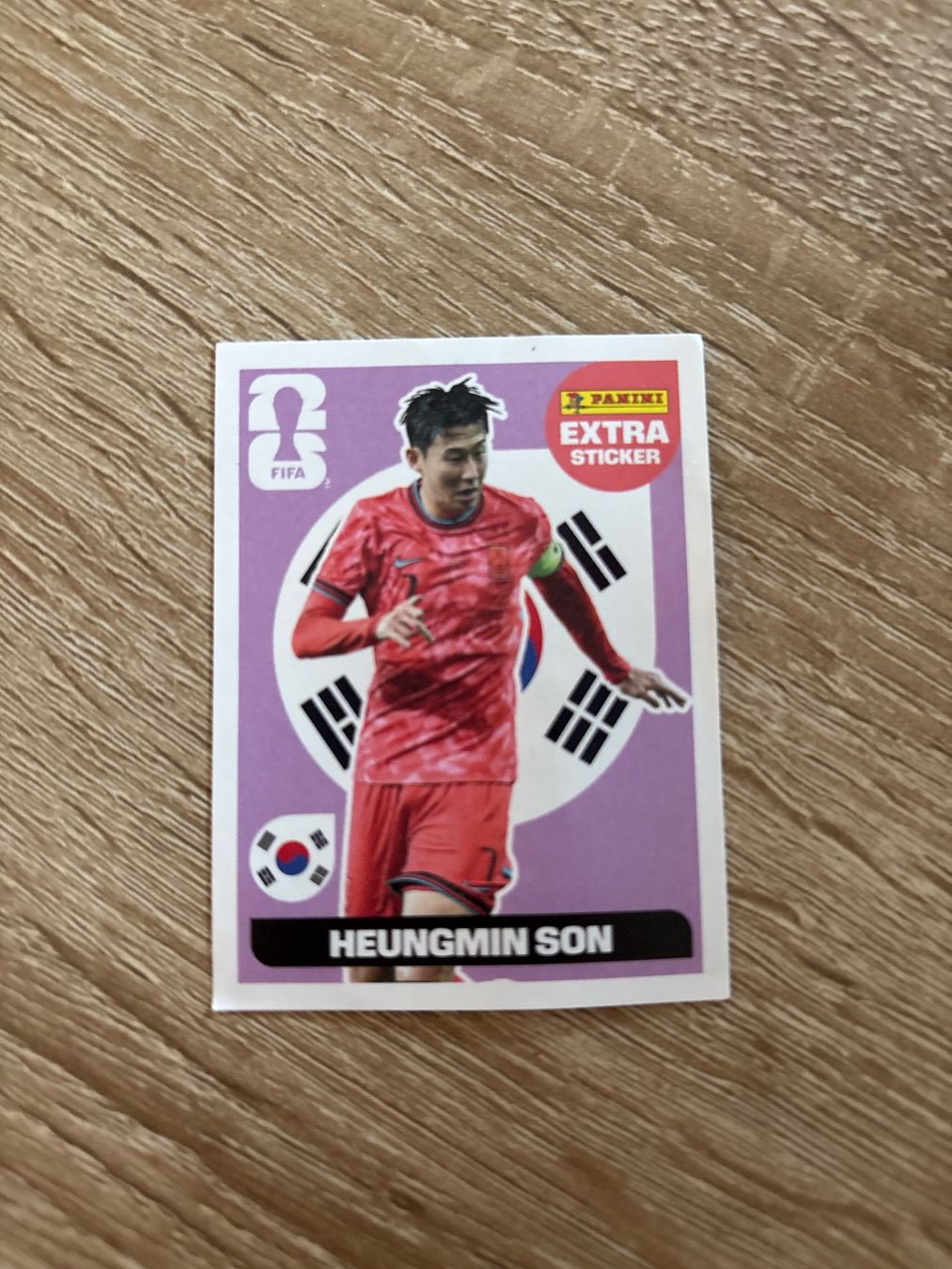 Panini Carte collezionabili: Panini Extra Sticker Lila Heungmin Son – Usato da Bargen BE venduto da Wobe