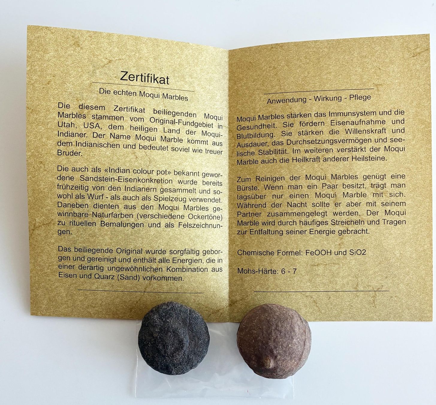 Mineralien & Heilsteine: Echte Moqui Marbles – Gebraucht aus Bäretswil von robsonantik 2