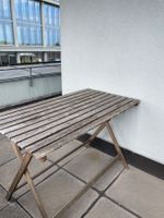 Holz Balkon Tisch