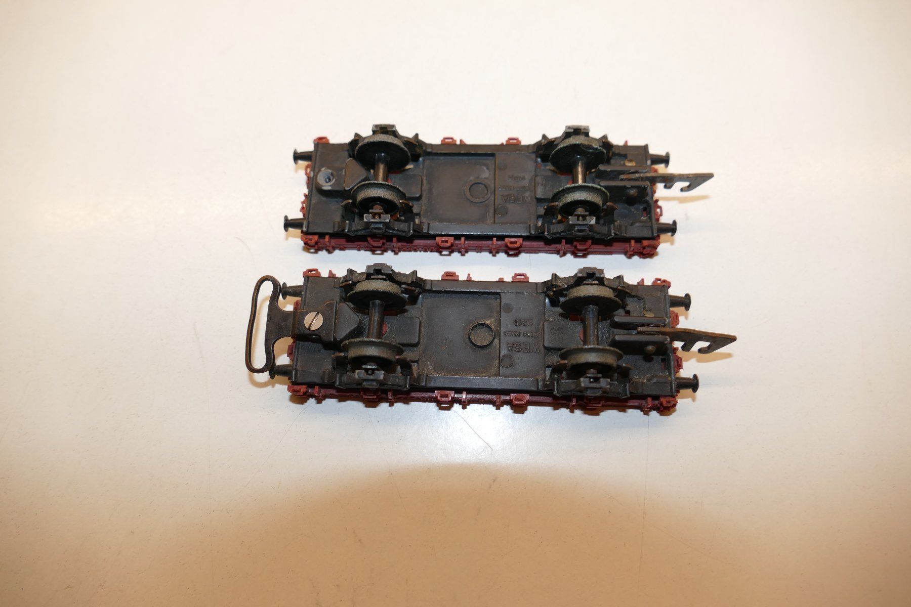Wesa Modelleisenbahnen: Wesa: 2xSBB Flachwagen – Gebraucht aus Niederhasli von rail-duerst 3