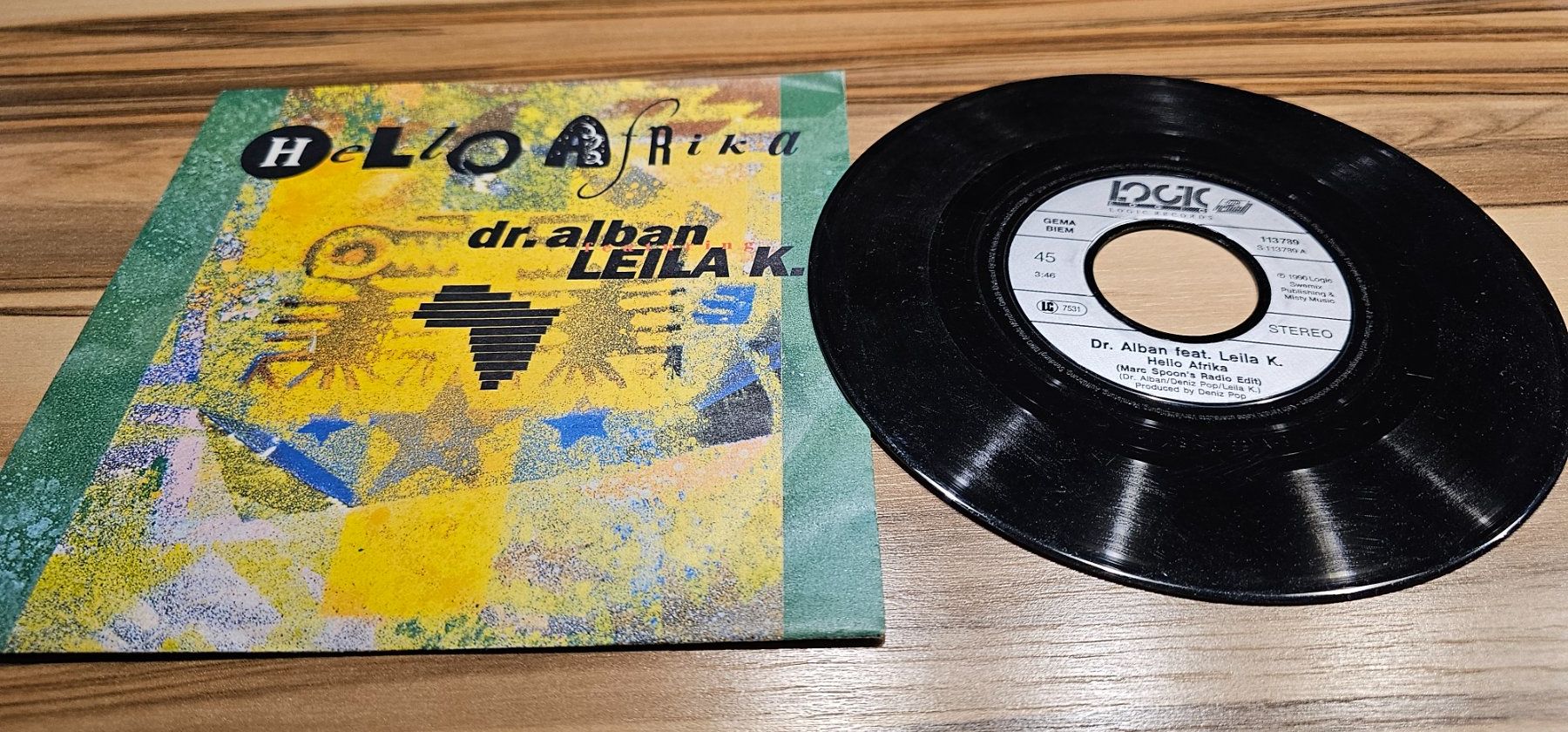 Dischi in vinile: DR.ALBAN FEAT. LEILA K.- HELLO AFRIKA/ Vinyl Single – Usato da Geuensee venduto da jes_9xyk