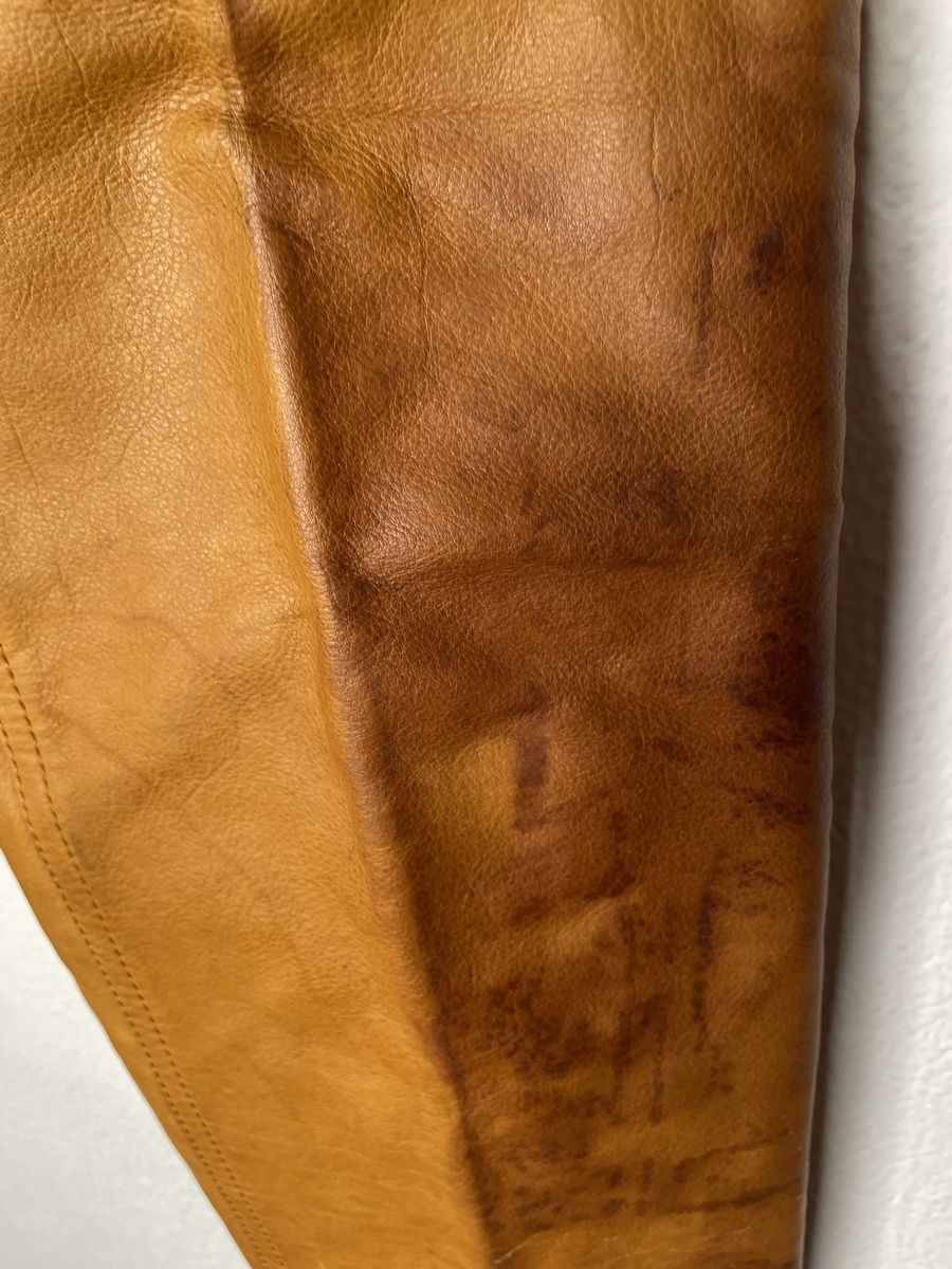 Hosen: Lederhöse Hell Braun Blondino – Gebraucht aus Capolago von LA.BOTTEGA 1