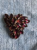 Vintage Brosche, Lila,, guter Zustand!
