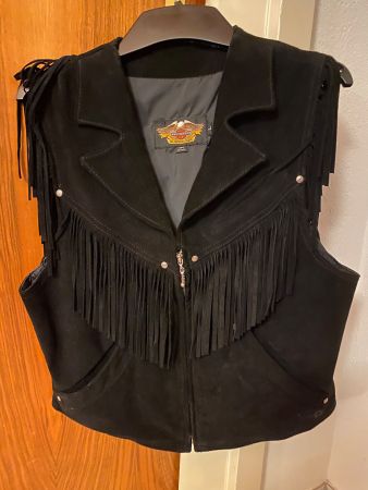 Harley Wildleder-Gilet