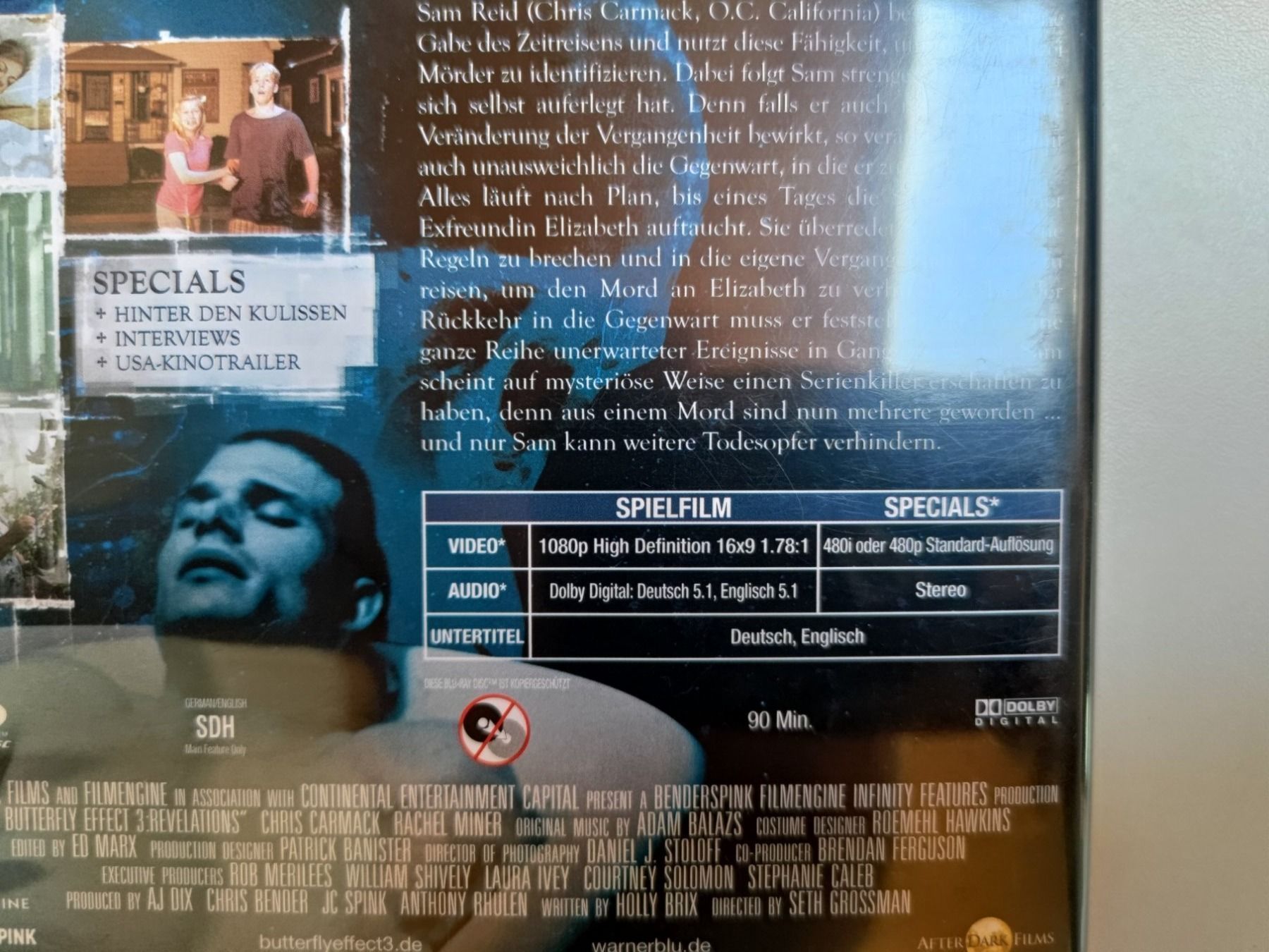 Tutti i DVDs: Butterfly Effect 3 – Usato da Liestal venduto da Kratzilla 3