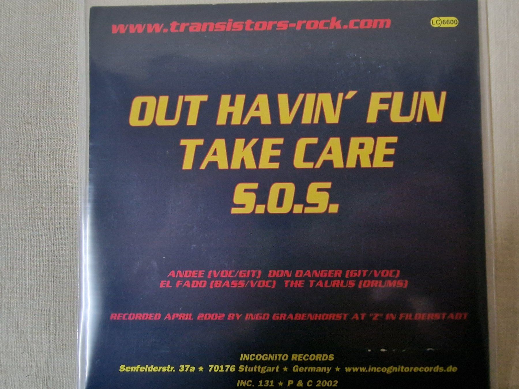 Dischi in vinile: The Transistor Single - Out Havin' Fun – Usato da Root venduto da atelier22 1