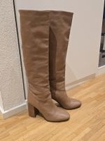 Bianca Di Lederstiefel camelbraun