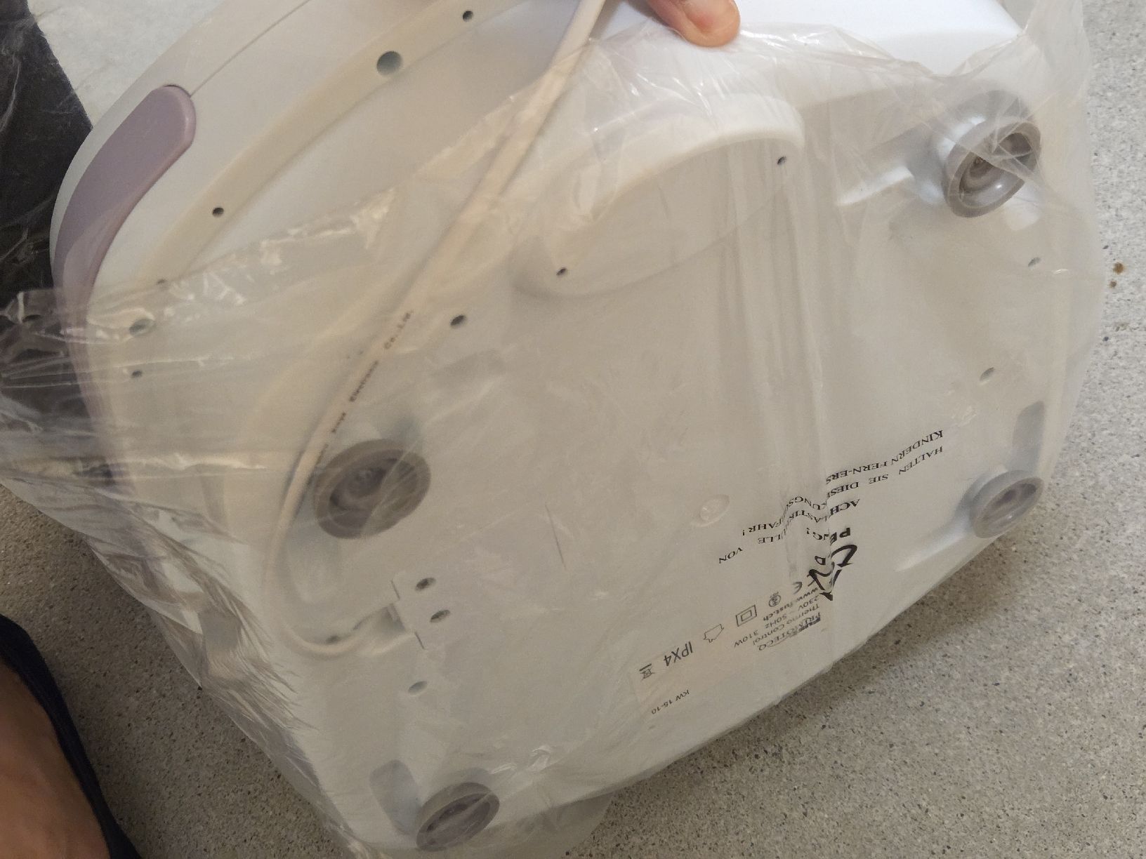 Massagegeräte: Fuss-Sprudelbad PRIMOTECQ Thermo Control Neu – Neu und originalverpackt aus Emmen von GrabandGo 3