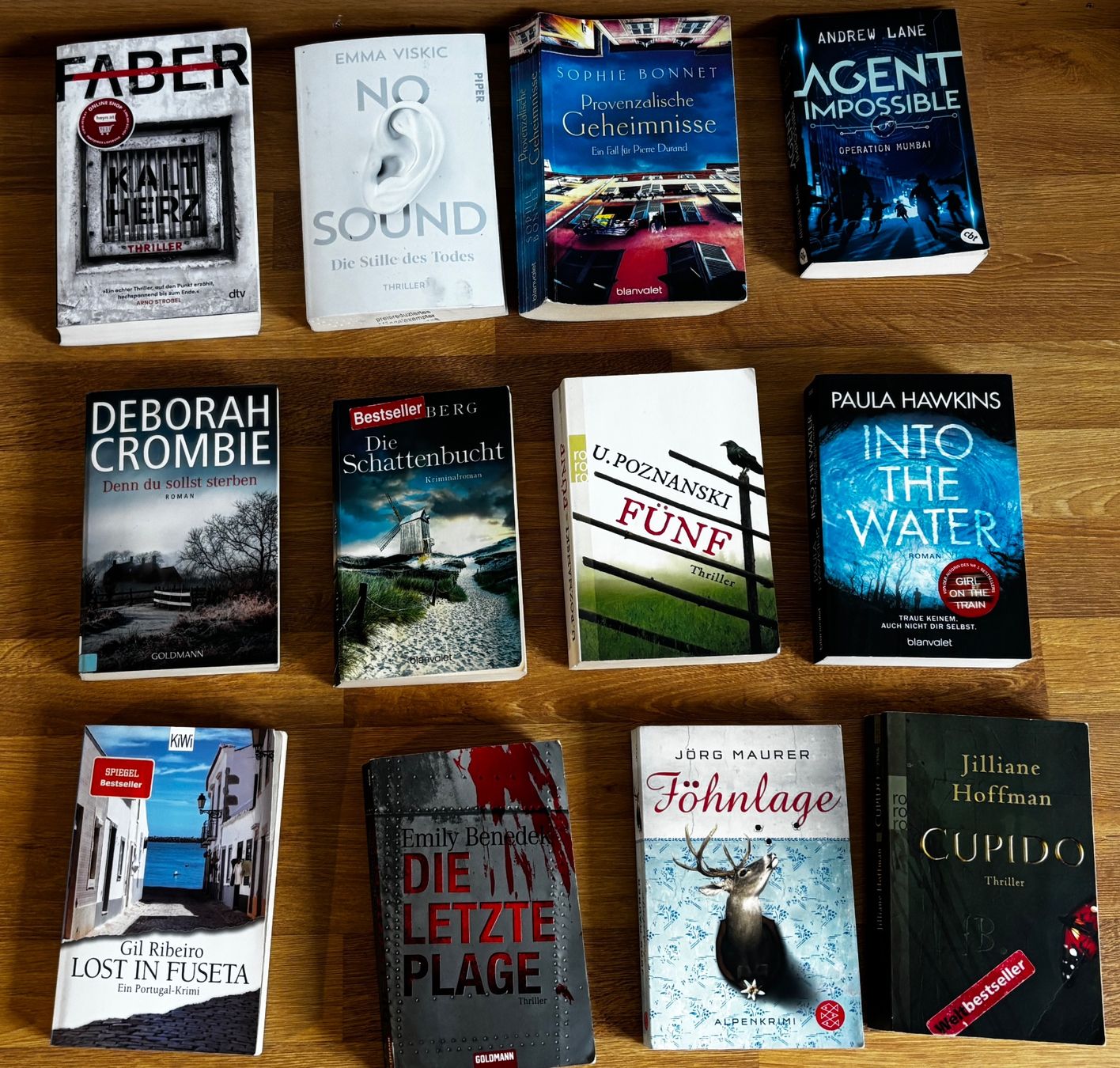 Libri: Bücherpaket/ 12 Krimis/ Thriller – Usato da Basel venduto da NellyBotti