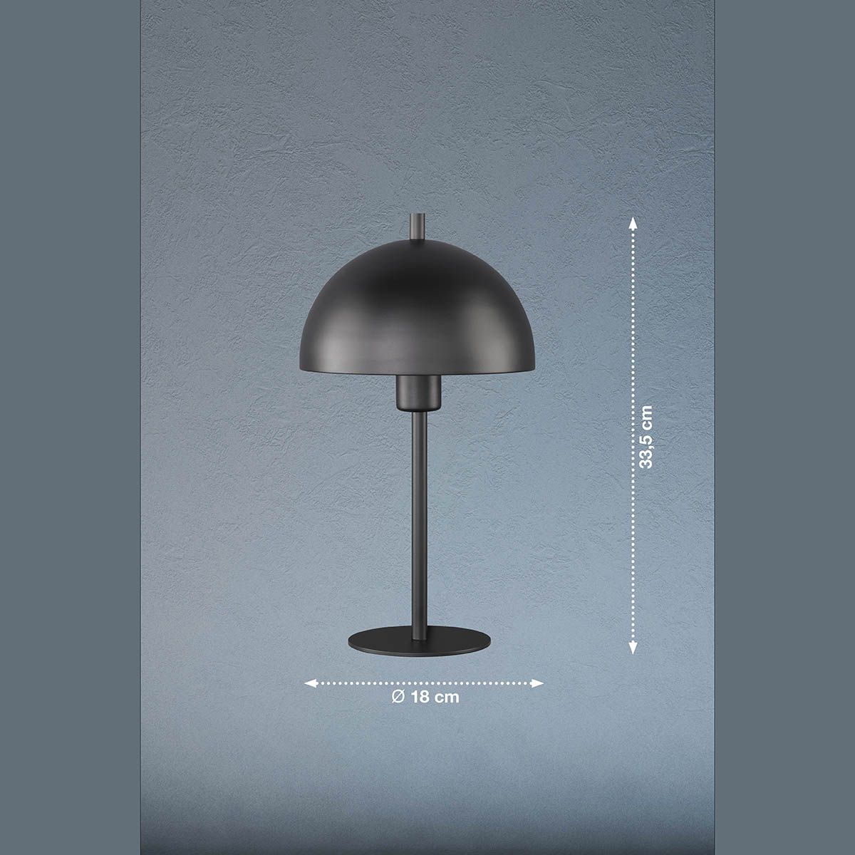 Lampade: Tischleuchte, Schwarz, 34 cm Höhe – Nuovo (secondo la descrizione) da Kreuzlingen venduto da Smart-Light 2