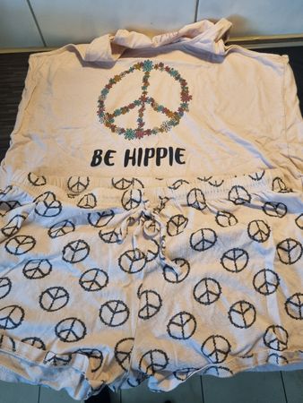 Pyjama Set Grösse L Tanktop und Shorts guter Zustand