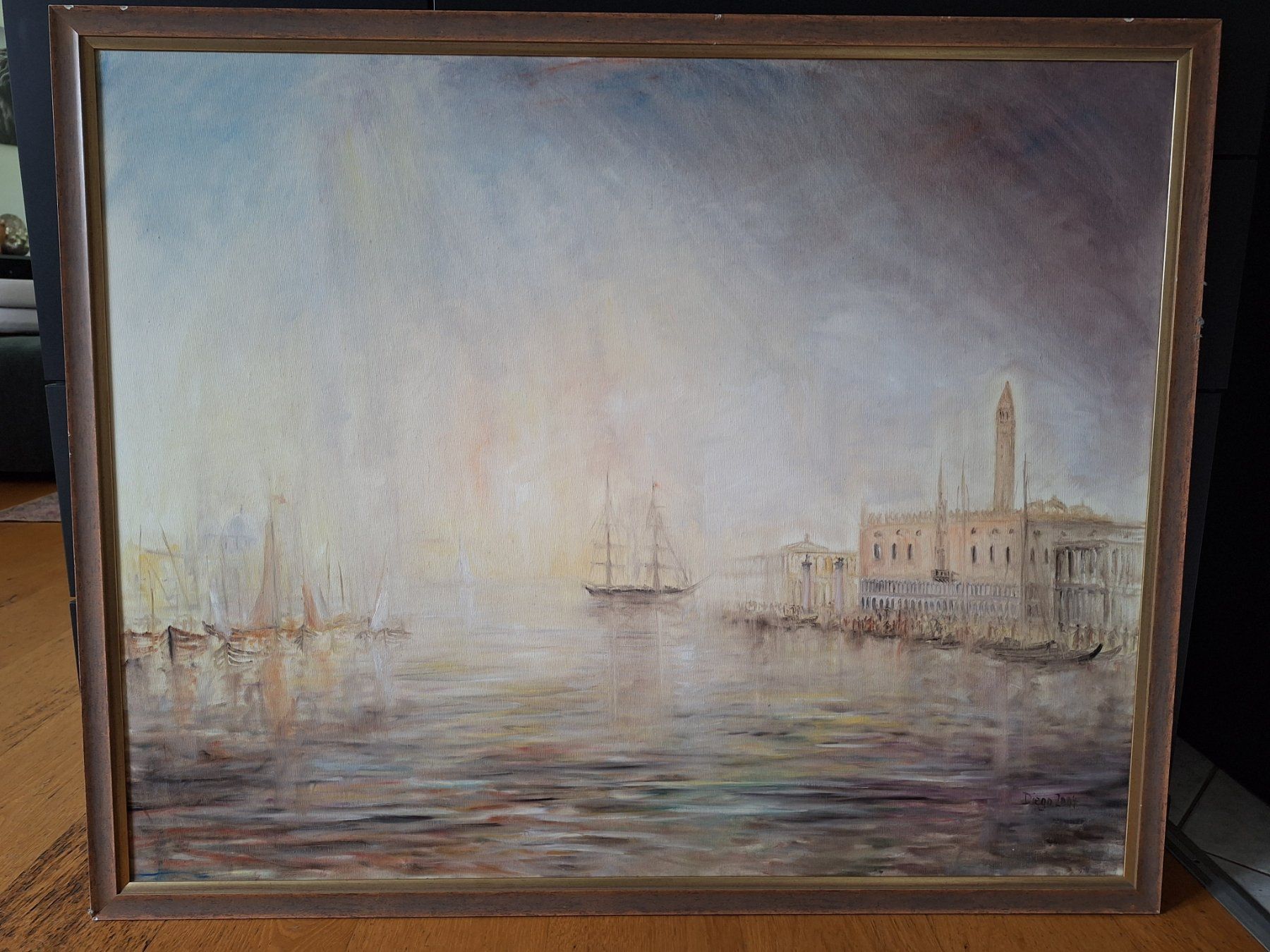 Dipinti: Leinwanddruck Venedig 80x100cm – Usato da Staufen venduto da Finoeggel