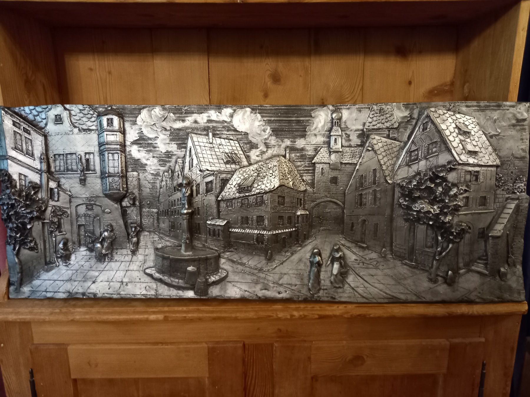 Foto & Immagini: Altes Reliefbild, Zinn, Wil/SG – Usato da Tamins venduto da sem15