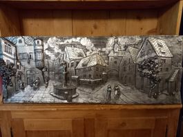 Altes Reliefbild, Zinn, Wil/SG